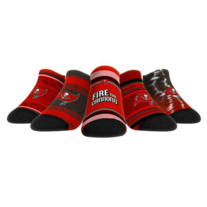 Youth Rock Em Socks Tampa Bay Buccaneers Super Fan Five-Pack Low-Cut Socks Set