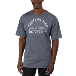 Men's Uscape Apparel Blue Tennessee State Tigers Garment Dyed T-Shirt