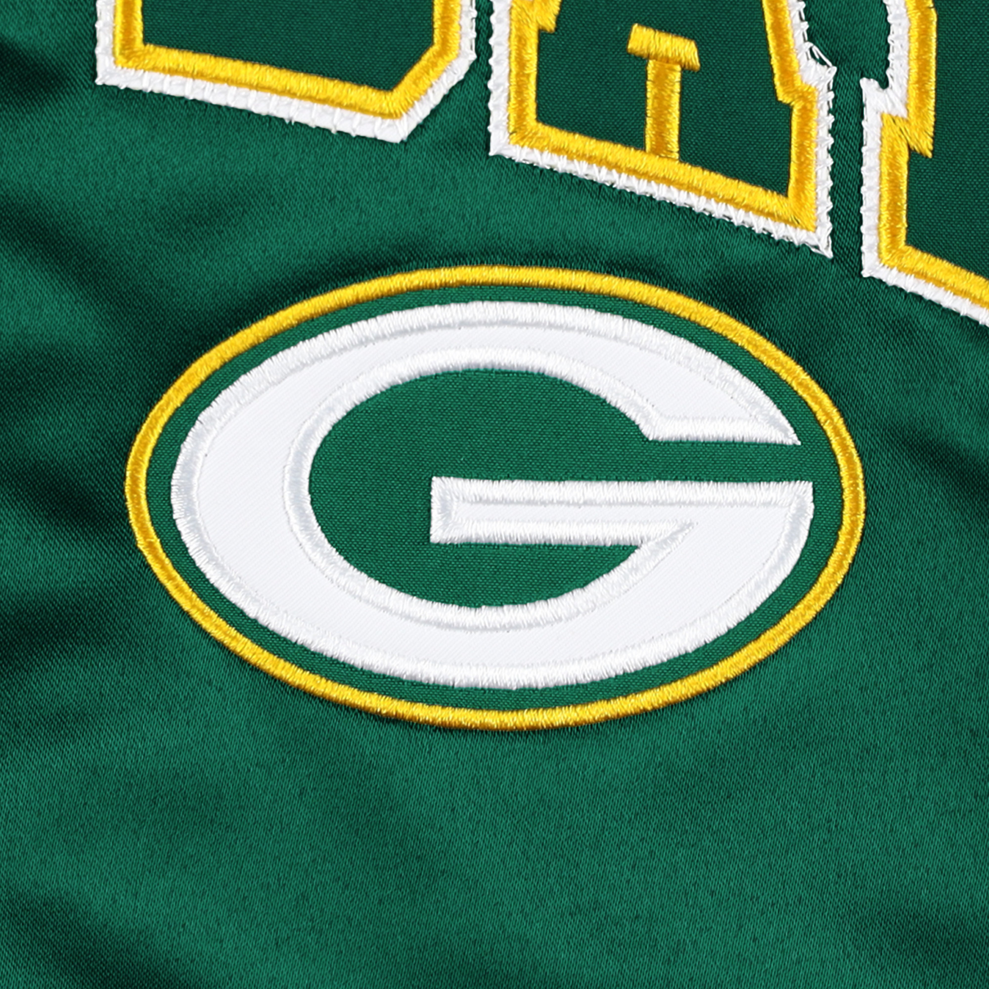 Men's Tommy Hilfiger Green Green Bay Packers Elliot Varsity Full-Snap Jacket - Image 5