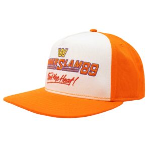 Men's Ripple Junction White/Orange SummerSlam 1989 Adjustable Hat