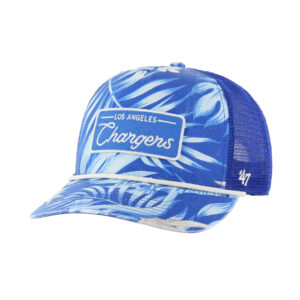 Men's '47 Royal Los Angeles Chargers Tropicalia Hitch Trucker Adjustable Hat