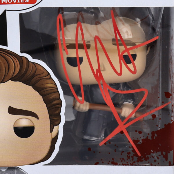 Christian Bale American Psycho Autographed Patrick Bateman #942 Funko Pop! - BAS - Image 5