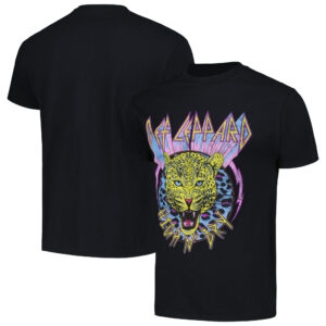 Unisex Black Def Leppard High 'n' Dry T-Shirt