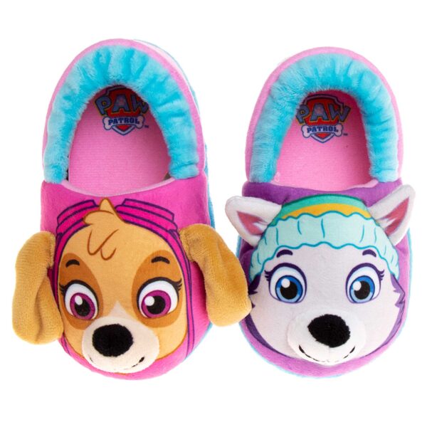 Girls Toddler Josmo PAW Patrol Skye & Everest Slippers - Image 10