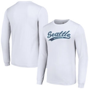 Men's Starter White Seattle Kraken Tailsweep T-Shirt