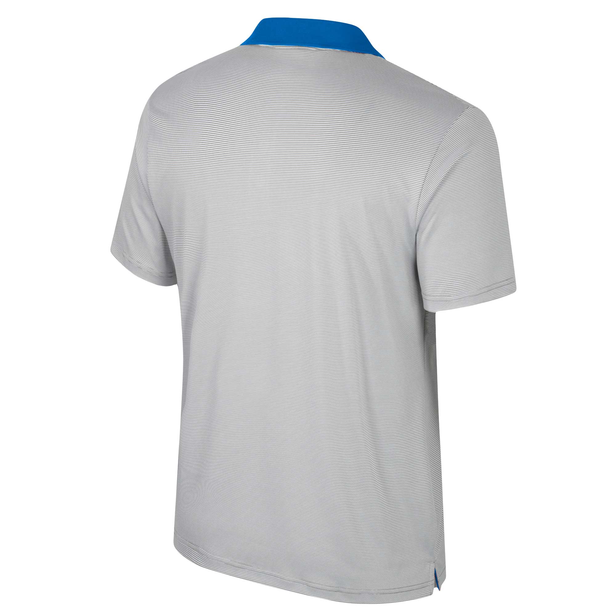 Men's Colosseum Gray UCLA Bruins Tuck Striped Polo - Image 7