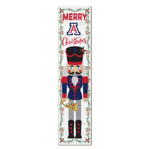 Arizona Wildcats 11" x 46" Nutcracker Holiday Leaner Sign