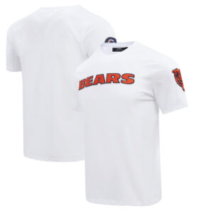 Men's Pro Standard  White Chicago Bears Classic Chenille T-Shirt
