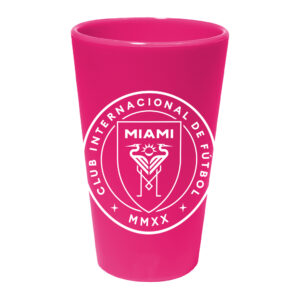WinCraft Inter Miami CF 16oz. Fun Silicone Pint Glass
