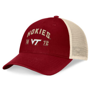 Men's Top of the World Maroon Virginia Tech Hokies Heritage Waylon Trucker Adjustable Hat