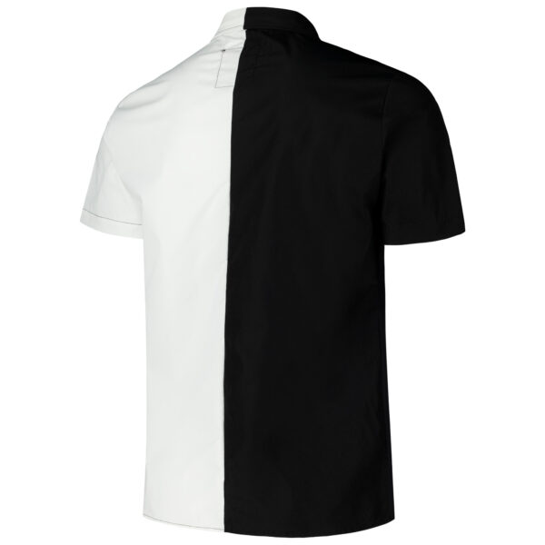 Unisex Reason Black Scarface Split Woven Button-Up Shirt - Image 7