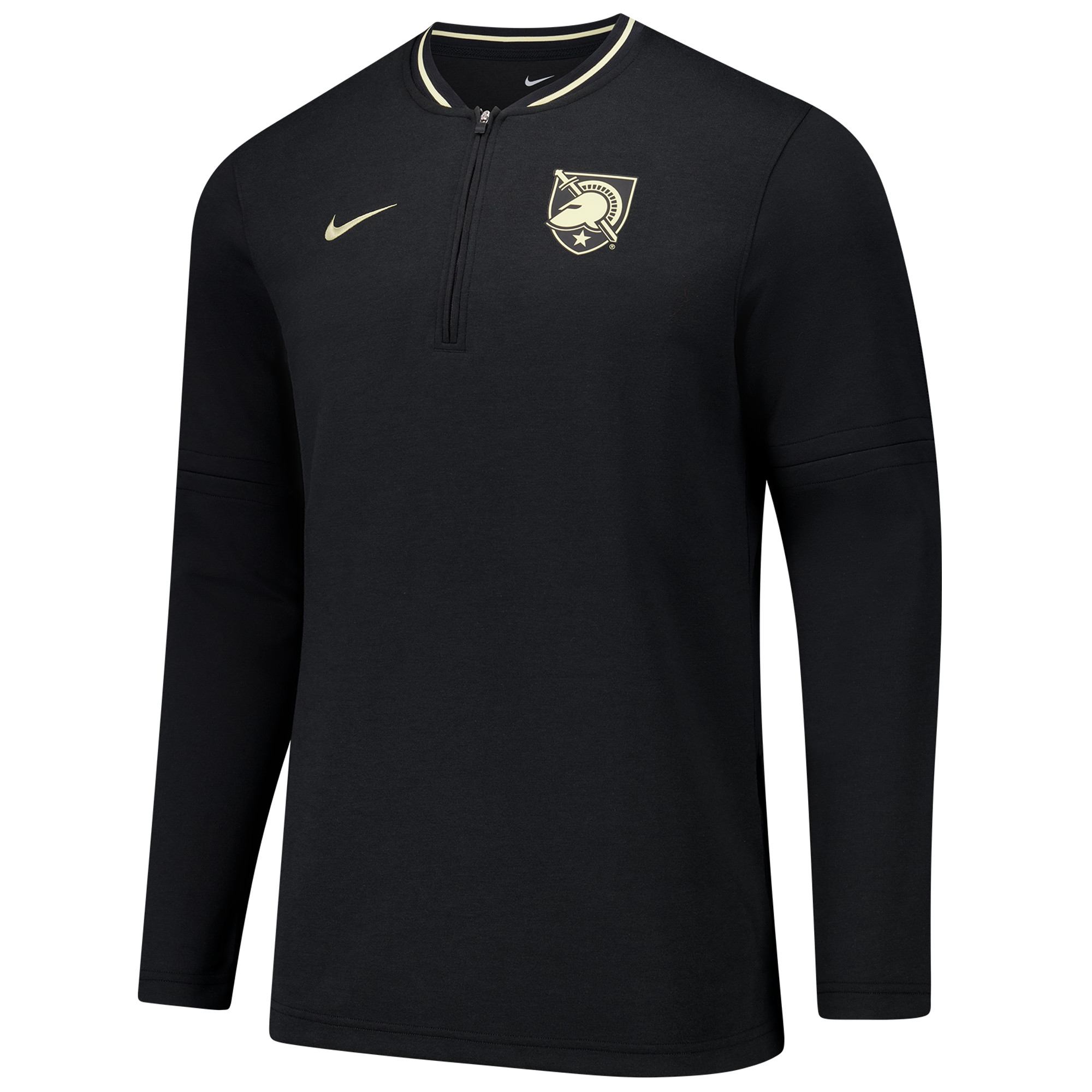 Men's Nike Black Army Black Knights Coaches Quarter-Zip Jacket - Image 3