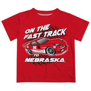 Toddler Vive La Fete Scarlet Nebraska Huskers Fast Track T-Shirt