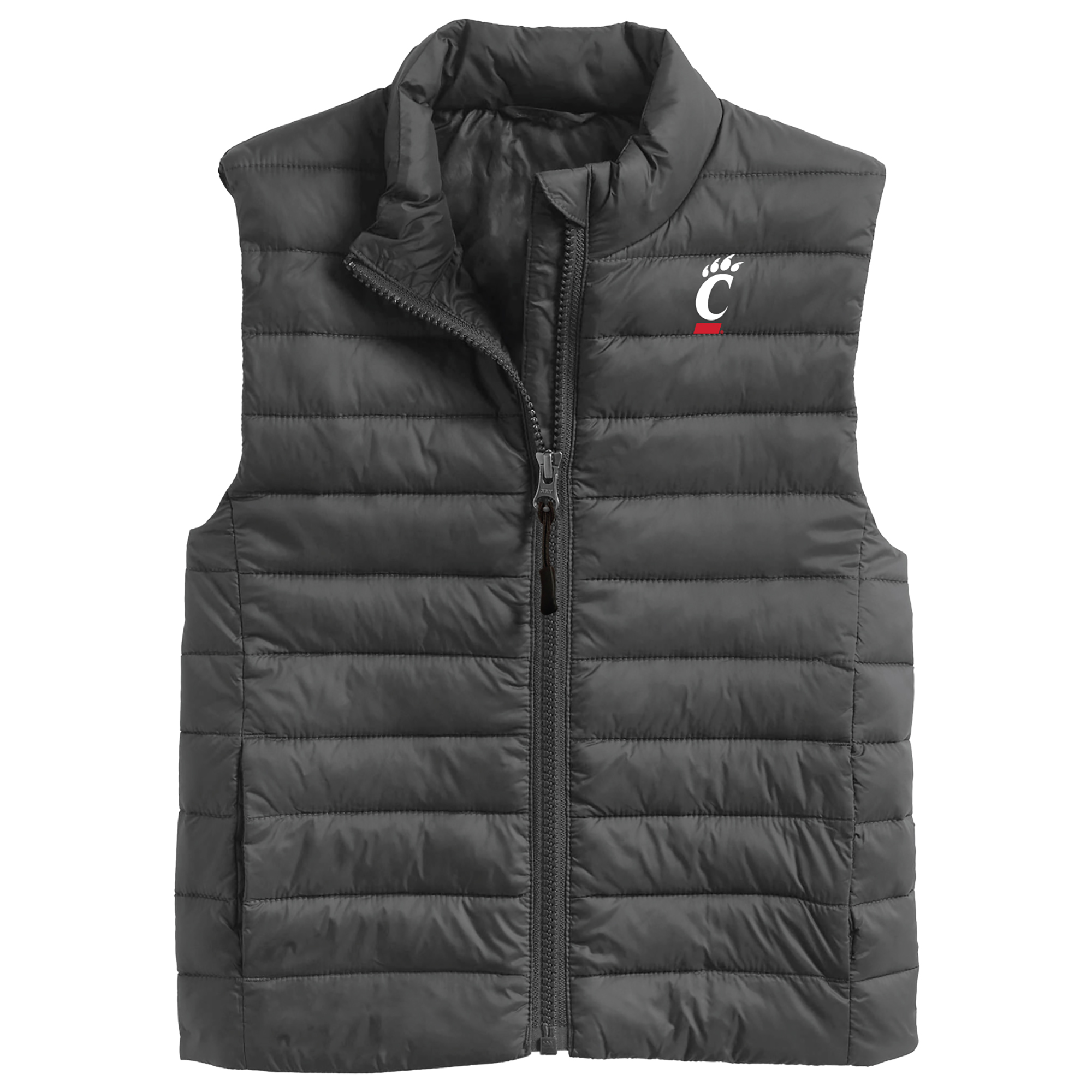 Youth Garb Charcoal Cincinnati Bearcats Kai Full-Zip Vest
