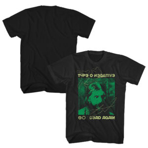 Men's Franchise Club Black Type O Negative Dead Again T-Shirt