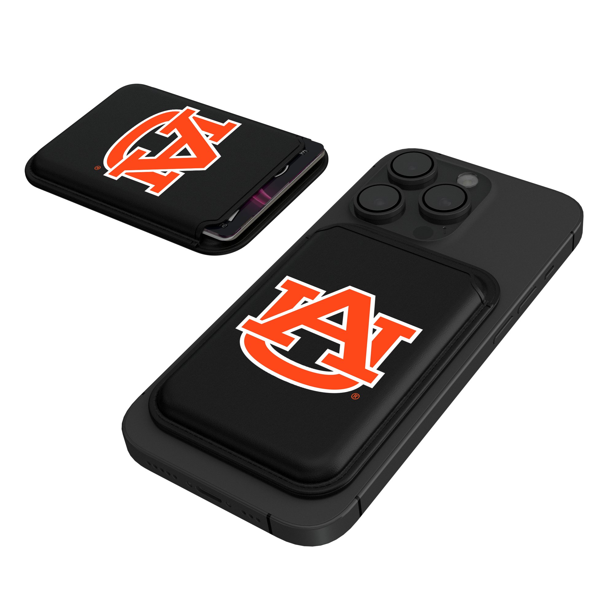 Keyscaper Auburn Tigers Magnetic Credit Card Wallet