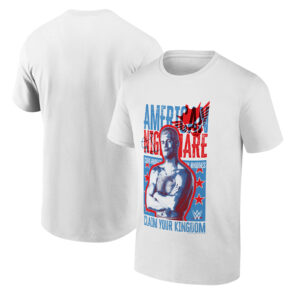 Men's Ripple Junction White Cody Rhodes American Nightmare Graphic T-Shirt
