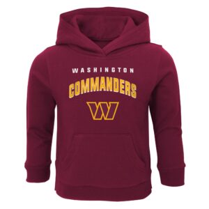 Toddler Burgundy Washington Commanders Stadium Classic Pullover Hoodie