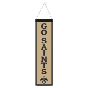 WinCraft New Orleans Saints 8" x 32" Slogan Wool Banner