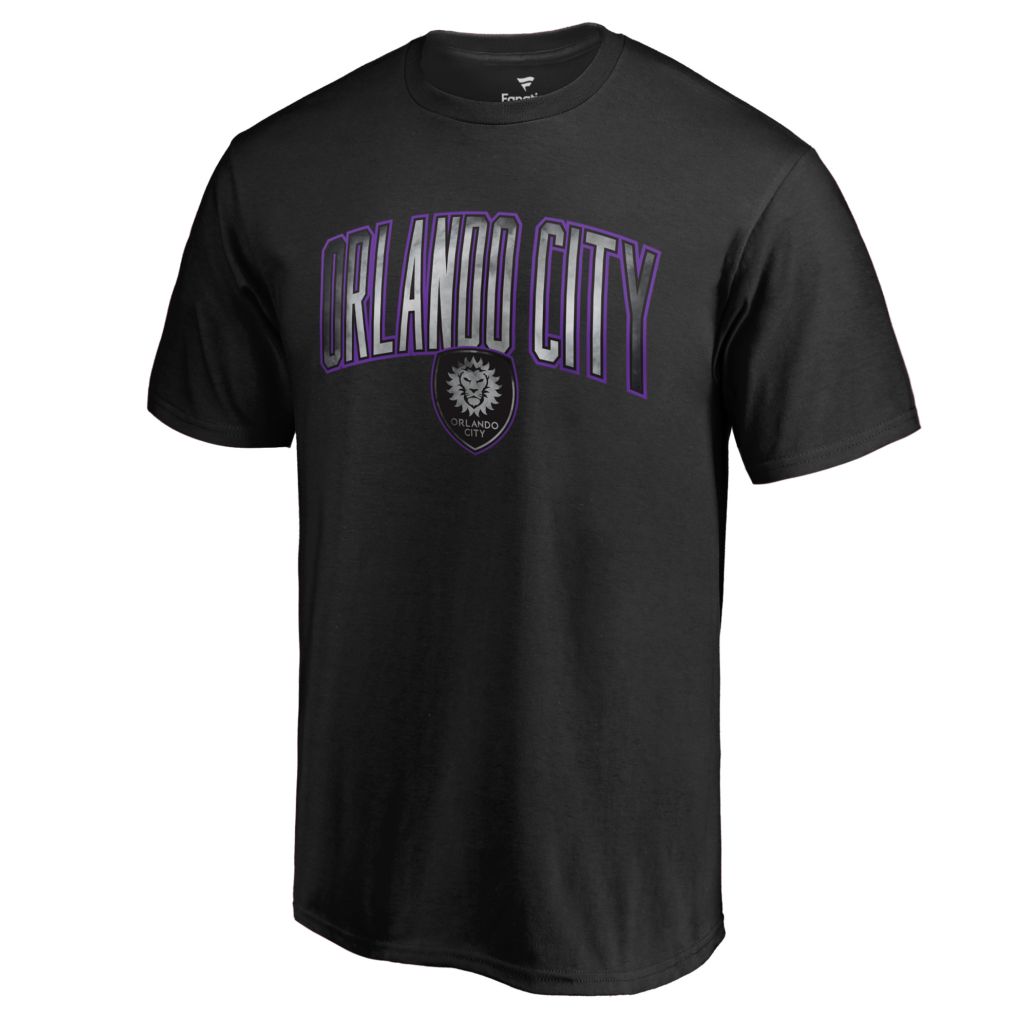 Men's Black Orlando City SC Arch Smoke T-Shirt