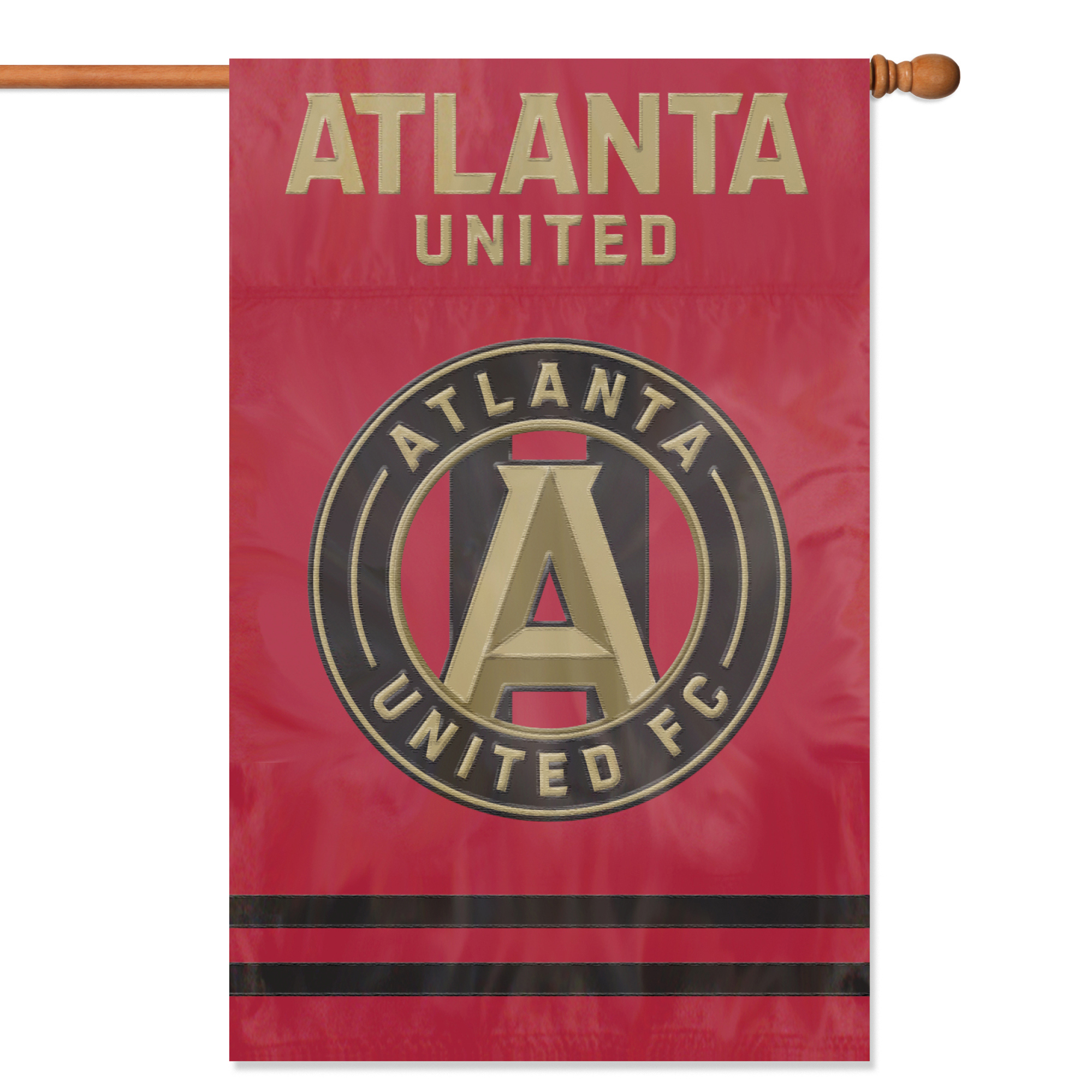 Atlanta United FC Applique Banner Flag