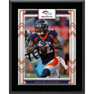 Kareem Jackson Denver Broncos 10.5" x 13" Player Sublimated Plaque