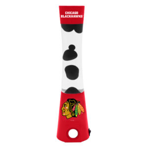 Chicago Blackhawks Magma Lamp with Bluetooth Speaker