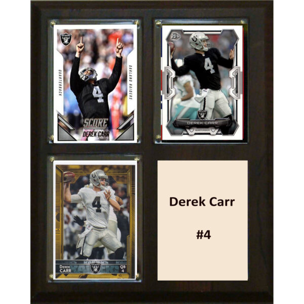 Derek Carr Las Vegas Raiders 8'' x 10'' Plaque