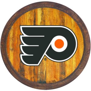 Philadelphia Flyers 21'' x 21'' Color Logo Faux Barrel Top Sign
