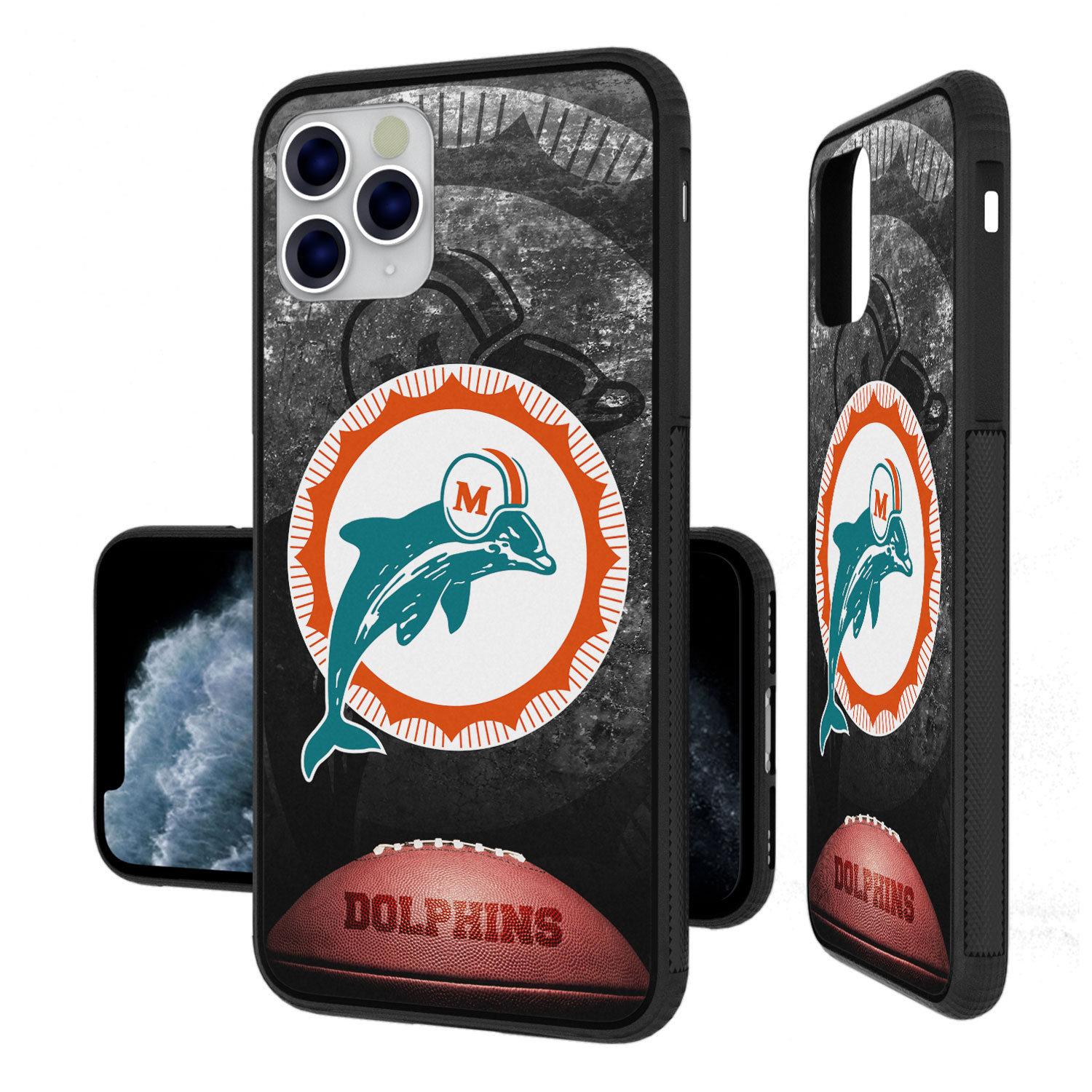 Miami Dolphins iPhone Legendary Design Bump Case - Image 3