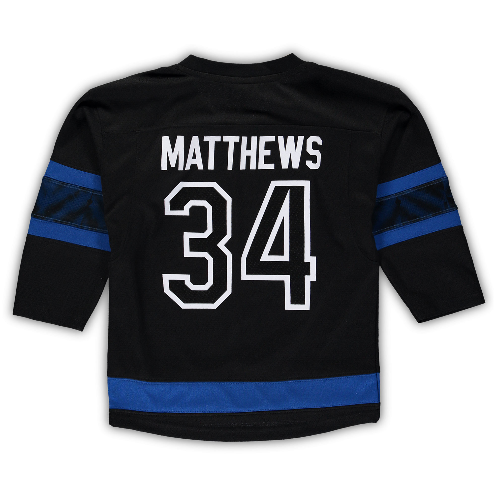 Preschool Auston Matthews Black Toronto Maple Leafs Alternate Replica Player Jersey - Image 10
