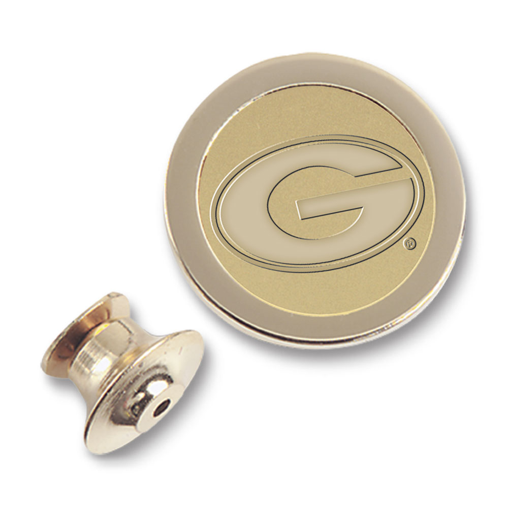 Georgia Bulldogs Gold Lapel Pin