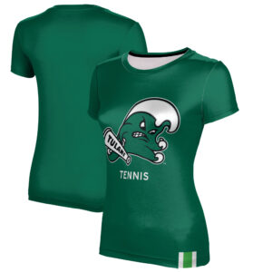 Women's Green Tulane Green Wave Tennis T-Shirt