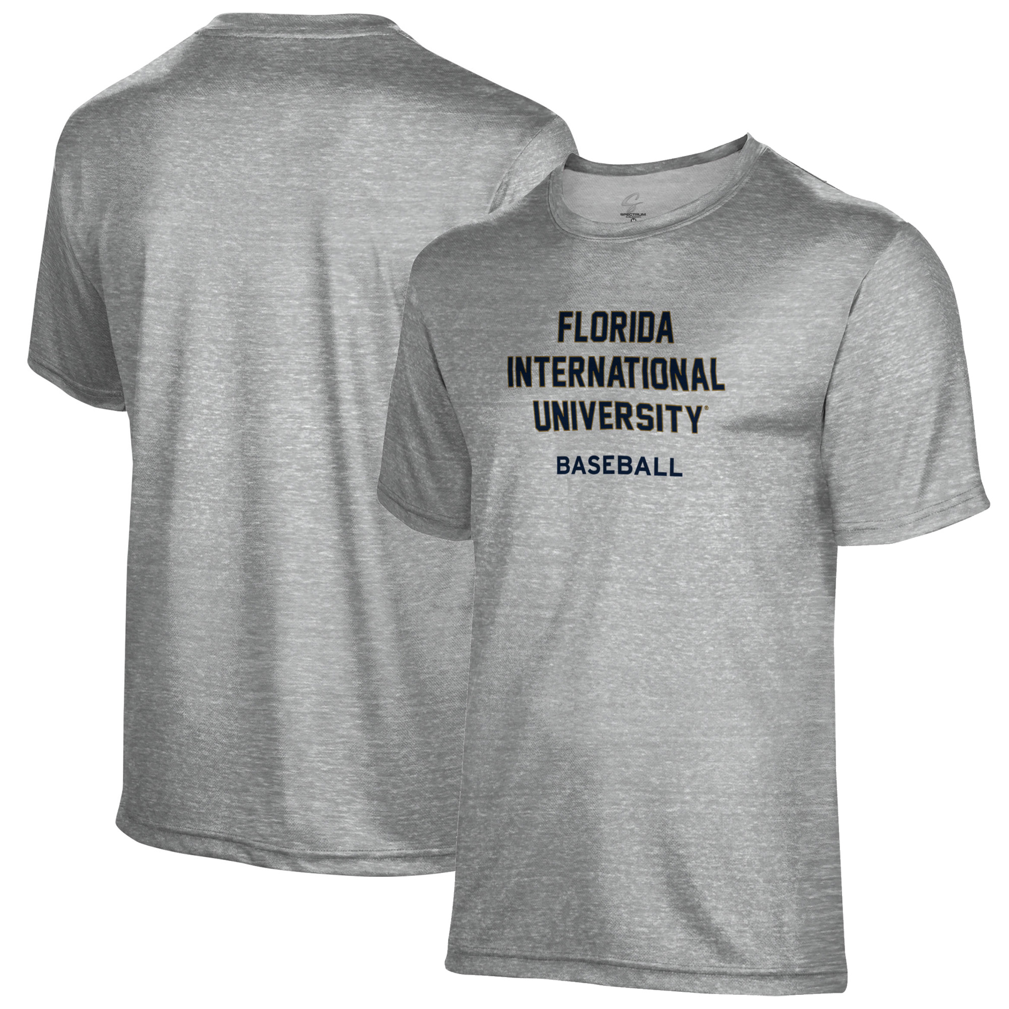 Men's Gray FIU Panthers Baseball Name Drop T-Shirt