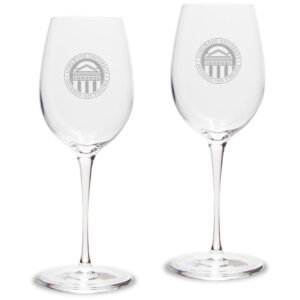 Longwood Lancers 12oz. 2-Piece Luigi Bormioli Titanium White Wine Glass Set