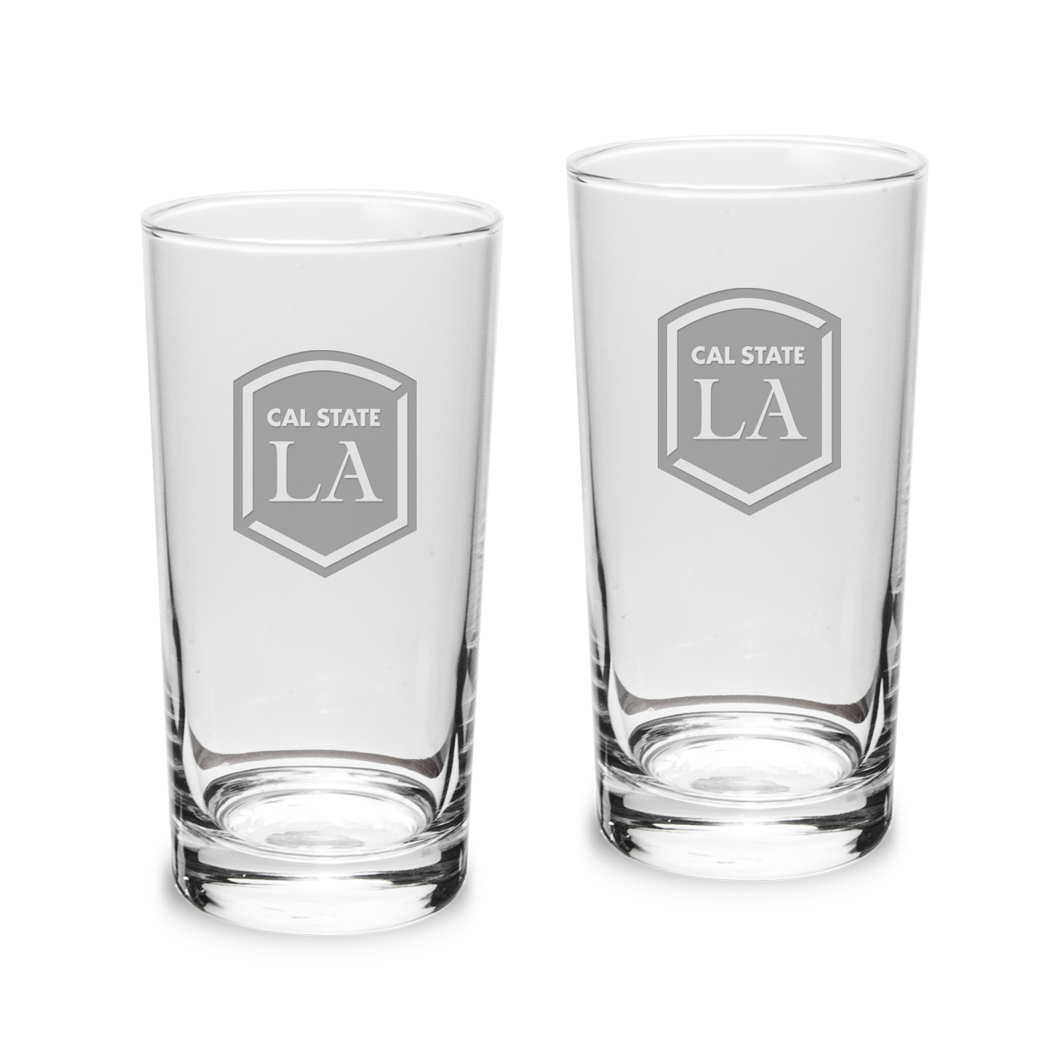 Cal State L.A. Golden Eagles 10oz. 2-Piece Highball Glass Set