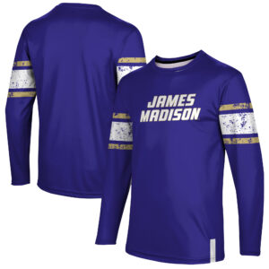Men's Purple James Madison Dukes Long Sleeve T-Shirt