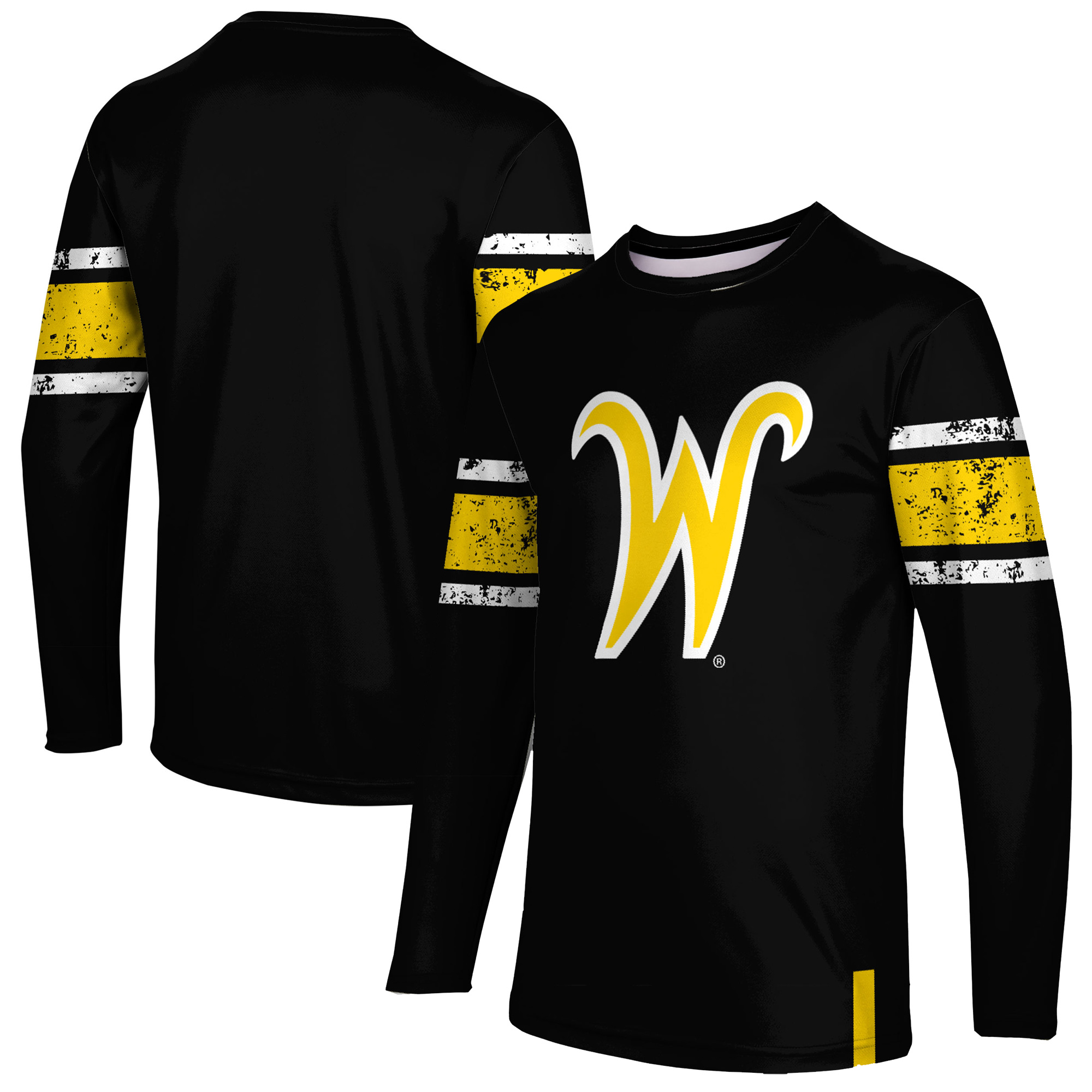 Men's Black Wichita State Shockers Long Sleeve T-Shirt