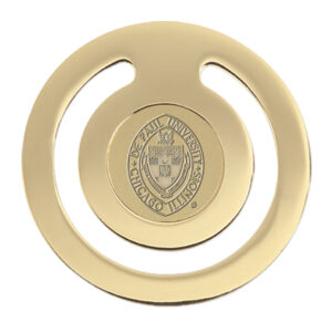 Gold DePaul Blue Demons Bookmark