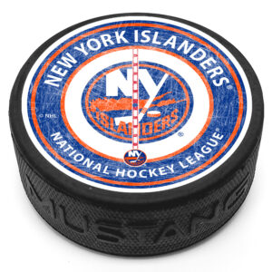 New York Islanders Center Ice Puck