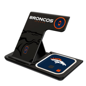 Keyscaper Denver Broncos 3-In-1 Wireless Charger