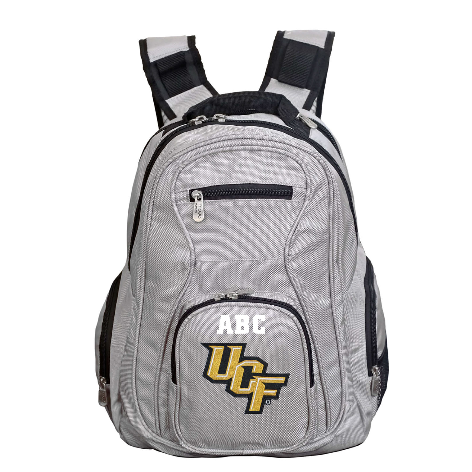 MOJO Gray UCF Knights Personalized Premium Laptop Backpack