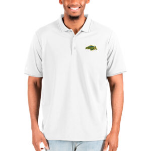 Men's Antigua White NDSU Bison Affluent Big & Tall Polo