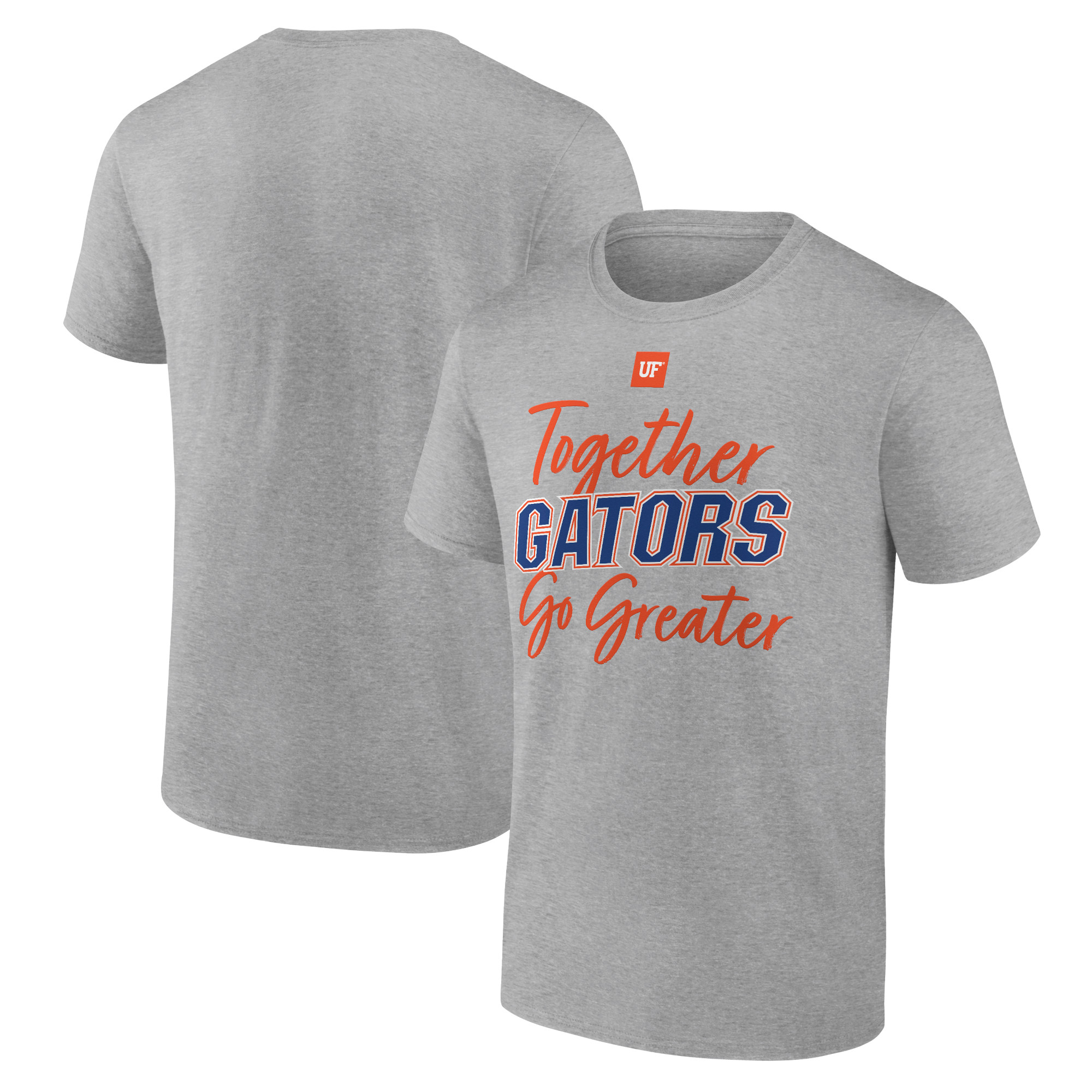 Men's Heather Gray Florida Gators Greater T-Shirt - Image 8