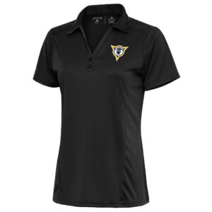 Women's Antigua Charcoal Fort Wayne Mad Ants Tribute Polo
