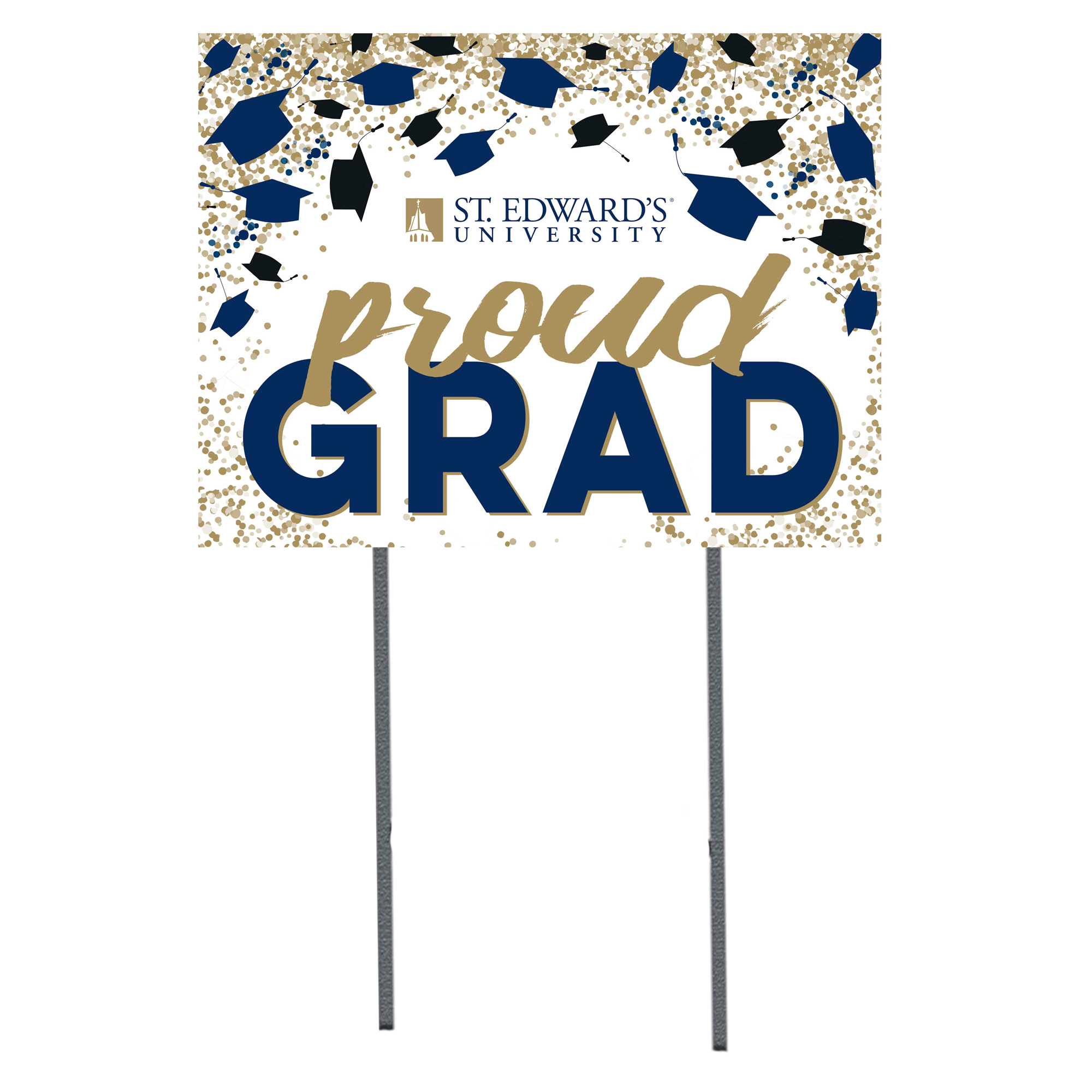 St. Edwards Hilltoppers Class of 2023 18" x 24" Yard Sign - Image 4
