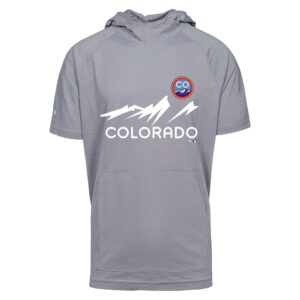 Men's Levelwear Gray Colorado Rockies City Connect Phase Core Hoodie T-Shirt