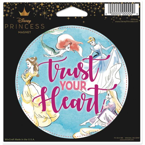 WinCraft  Disney Princess 4.5" x 6" Indoor/Outdoor Magnet