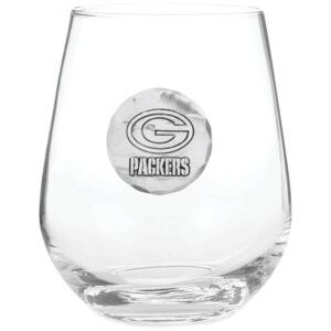 Green Bay Packers 15oz. Stemless Wine Glass
