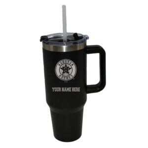 The Memory Company  Houston Astros Personalized Black 40oz. Colossal Tumbler